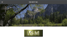 Tablet Screenshot of ismwest.com
